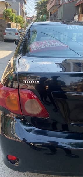 Toyota Corolla XLI 2009 14