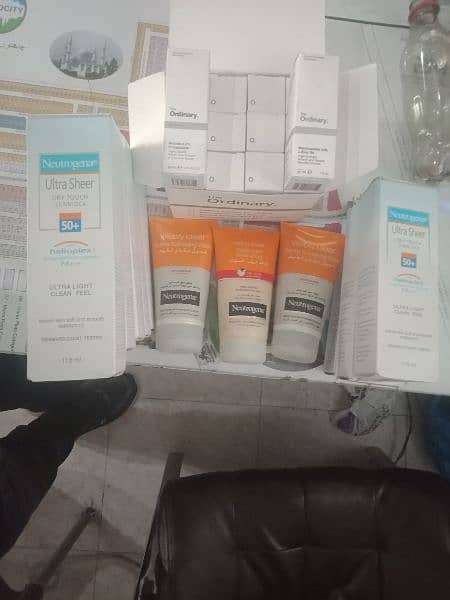 Ordinary Niacinamide + Facewashes and Sunblocks of Neutrogena 0