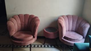 flower shape chairs 0