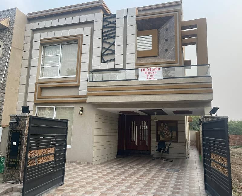 10 Marla 5 bedroom house is available for sale at a very prime location of Usman Block, Bahria Town Lahore 1