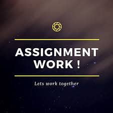 Assignment Work Available 3