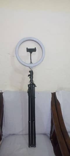 Ring light with stand