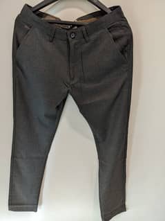 Pants from Charcoal, slim fit, waist 32, Grey
