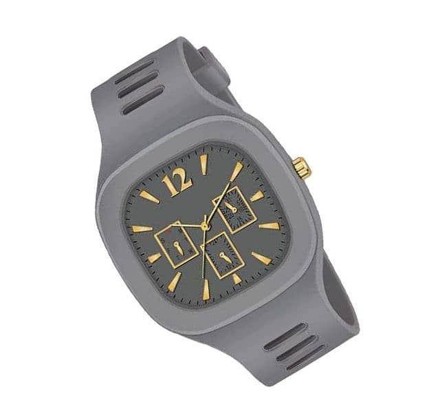 NEW SILICONE ANALOGUE FASHIONABLE WATCH FOR Men 1