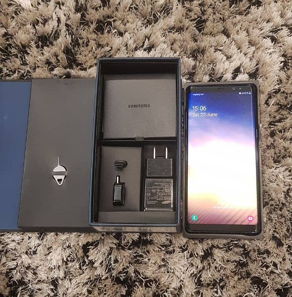 Samsung Galaxy Note 8 Dous Dual Sim ( Compelet Box ) 7