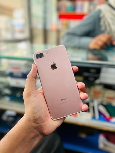 Iphone 7plus rose gold 256gb PTA approved 7