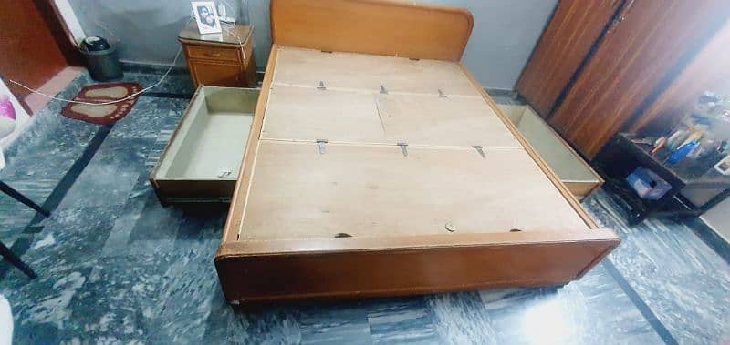 bed with side table 3