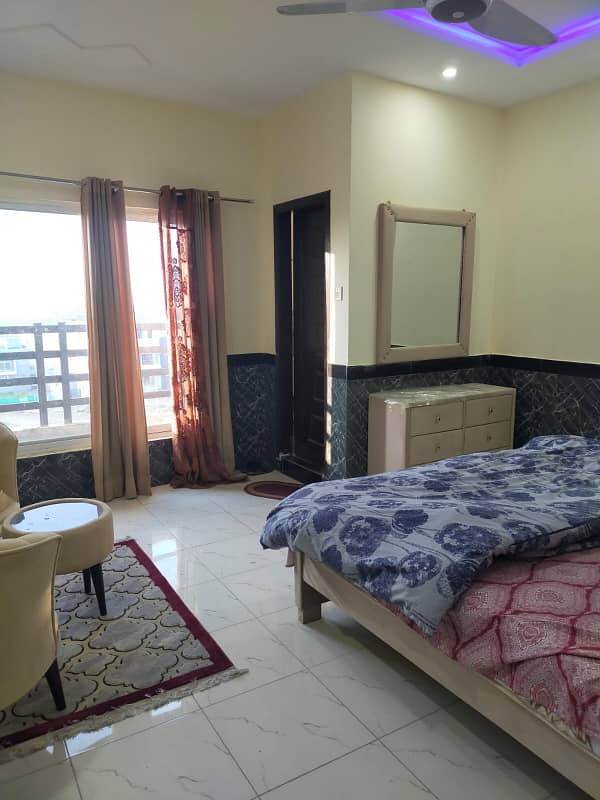 Spacious 1 bedroom furnished flat available for rent in G-16 6