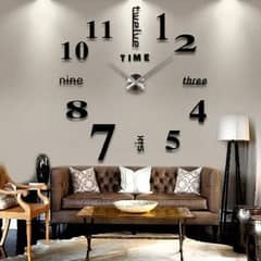 Style 3d Wooden Wall Clock