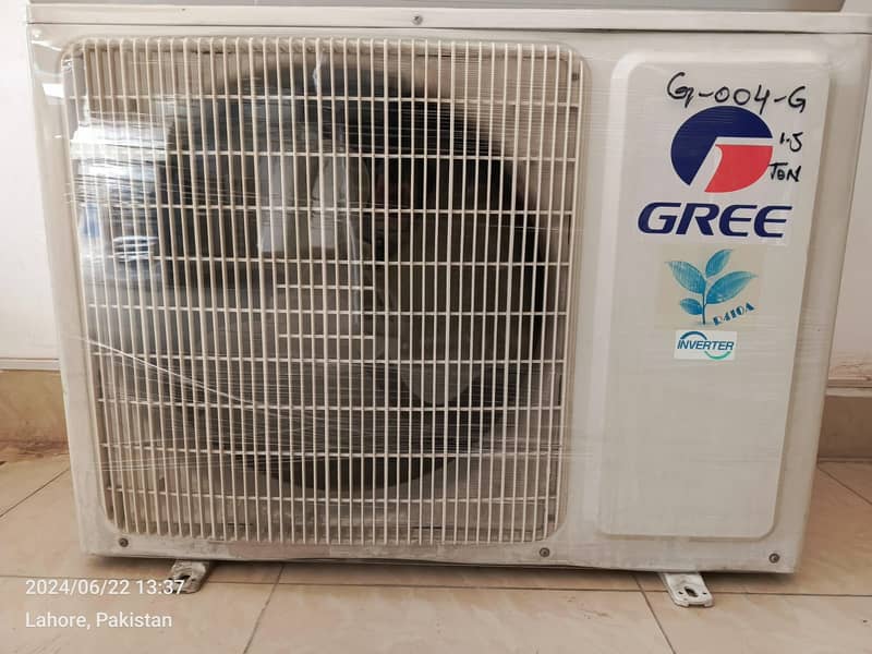 Gree 1.5 ton dc inverter G004G (0306=4462/443) marvelous set 4