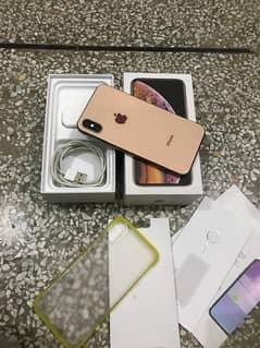 iphone xs 256gb gold dual pta approved 10/10 condition like new