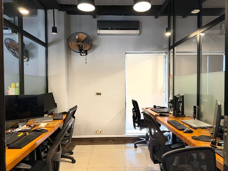 2000 Sqft Brand New Office Original Pics Main Boulevard Gulberg Lahore For Rent 8