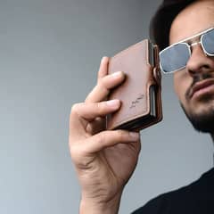 Upgrade Your Style with Our Sleek Leather Wallet Card Holder