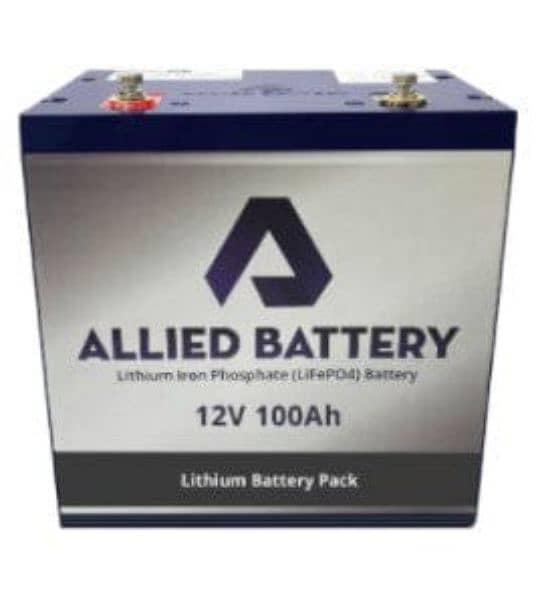 lithium battery 12v-100Ah  "Allied" 0