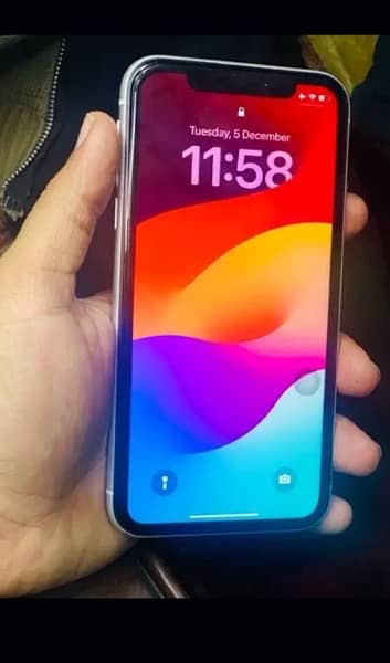 i phone xr non pta bikul new back par shaper laga hy 128gb he 2