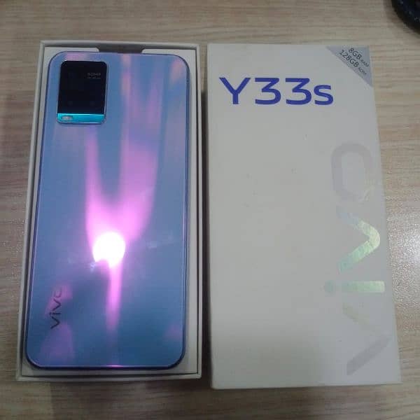 Vivo Y33s 8GB 128GB Pta Approved With Box 10/10 2