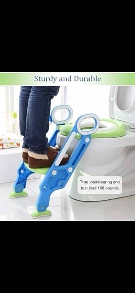 Child toilet trainer stool 4