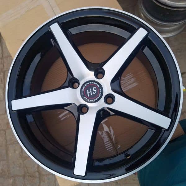 HS alloy rims Lahore 1