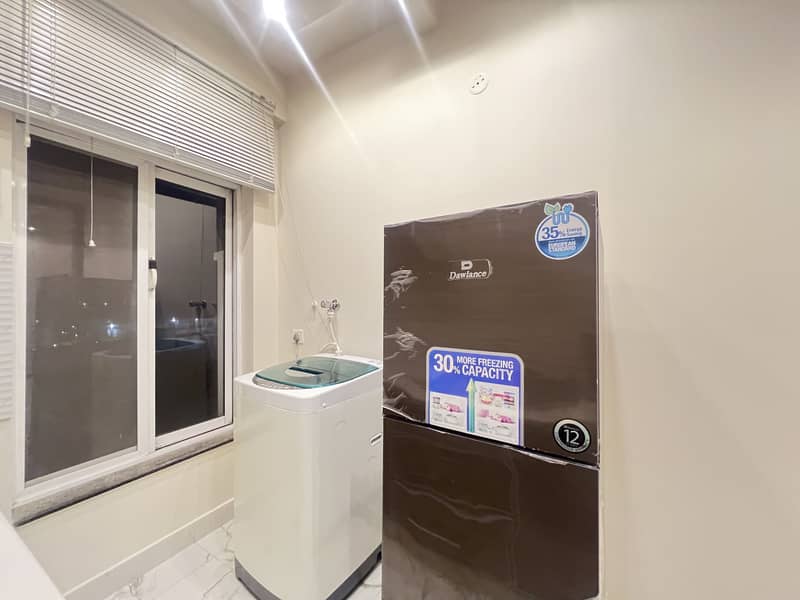 Original Picture Vip Fully Furnished Flat Available For Rent In Bahria Town 7