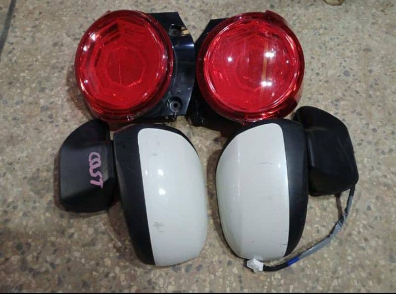 Daihatsu cast parts bumper lights fender door Digi 0