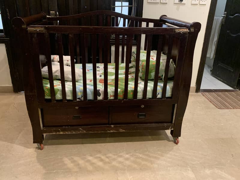 Pre-loved Baby Cot 1