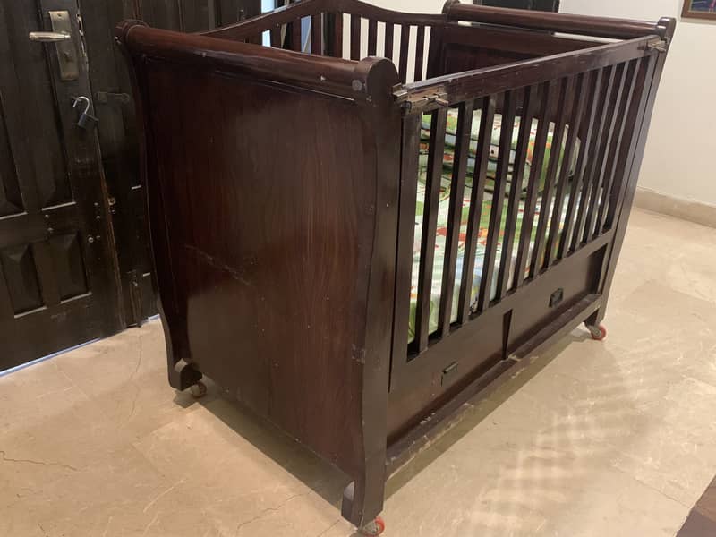 Pre-loved Baby Cot 2