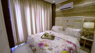 Fully Furnished One Bed Flat Available For Rent in Bahria Town Lahore