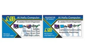 Al hafiz computers and laptops