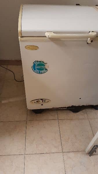 waves double door used freezer 0