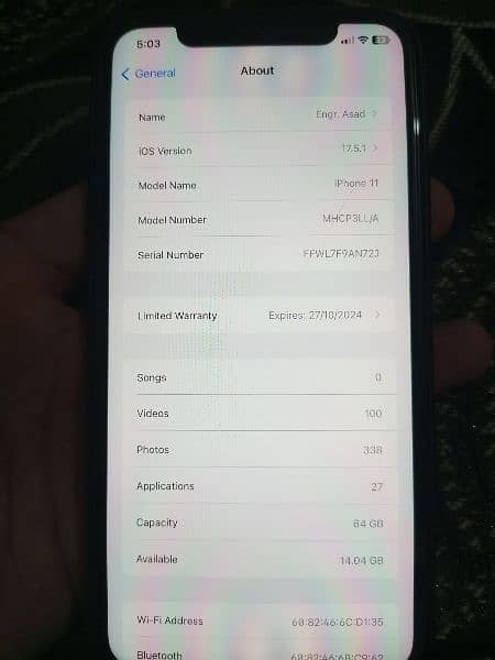 iphone 11 64gb non PTA ( factory unlocked) 3