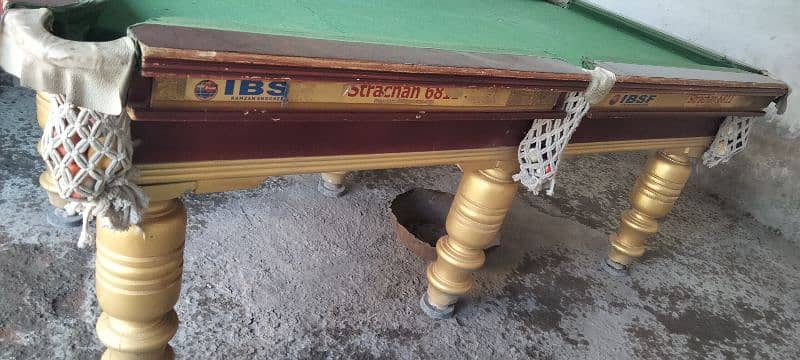 8 ball pool table (snooker table) bailed table 2