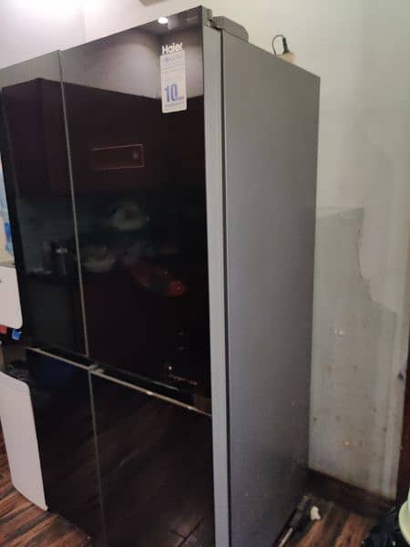 Haier Glass Door Fridge 1