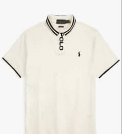 RL Premium Placket Polo Shirt (Off-White)