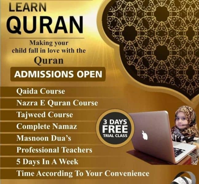 Quran teacher for females and children 1