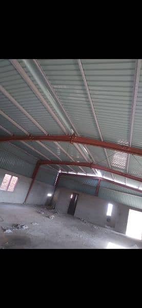 Fiber cement roofing sheets /Dairyfarms/awarehouse/Industrial 3