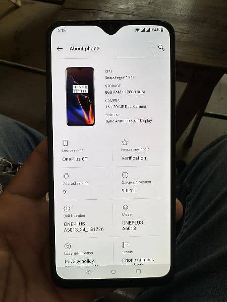 oneplus 6t for sale 2