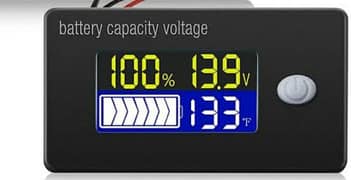 battry voltage capacity meter