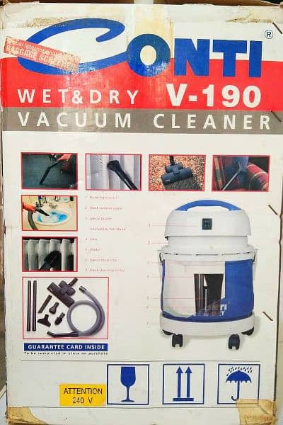 conti Vacuum cleaner 1200w inported in Italy. 2