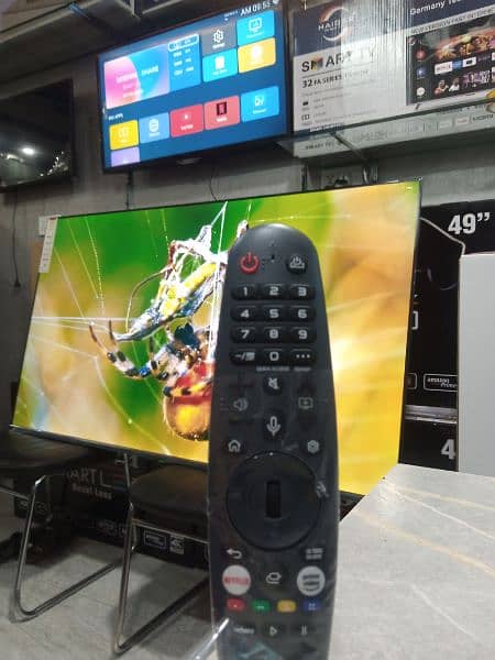 55,,inch Samsung Android 4k UHD LED TV Warranty O32245O5586 0