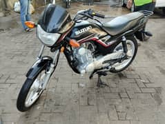 Suzuki GD 110 bike 03262839519 nly WhatsApp