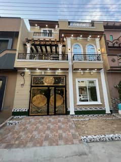 5 Marla Brand New Spanish House For Sale , B Block AL Rehman Garden Phase4 Near Jallo Park Main Canal Road Lahore