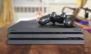 ps4 pro with controller 1Tb