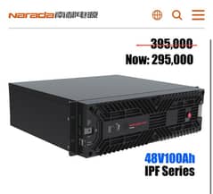Brand New Narada IPF Series 48V 100Ah Lithium Battery - Solar, UPS