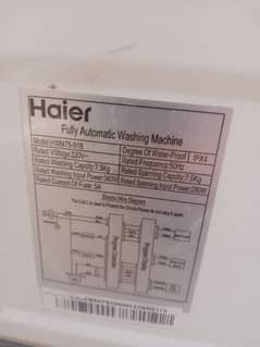 Fully automatic Washing machine