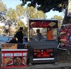 running fast food stall for sale