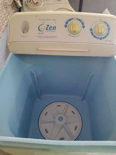 zen washing machine in a v good condition 1