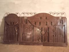 Iron Gate with Double Chadar 14 ft, length 7ft height