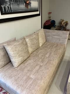 L SHAPED NEW SOFA USED 4 'months