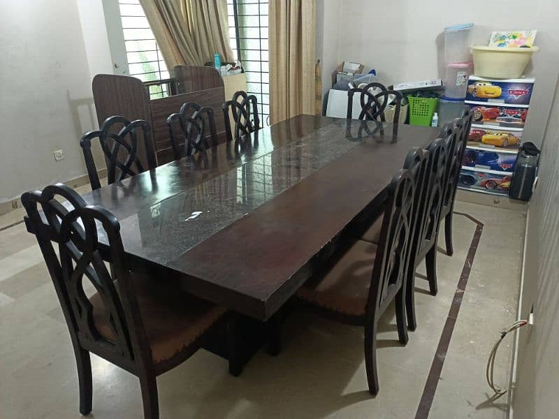 DINING TABLE 8 SEATER 1