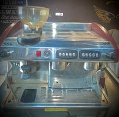 new elegance 2 group coffe machine commercial